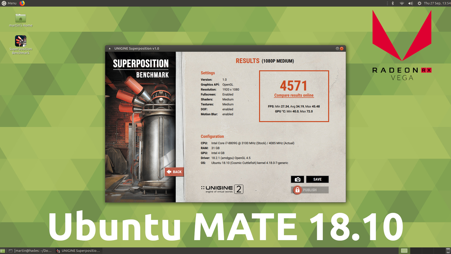 Ubuntu MATE 18.10