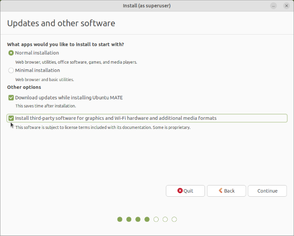 Install 3rd party drivers