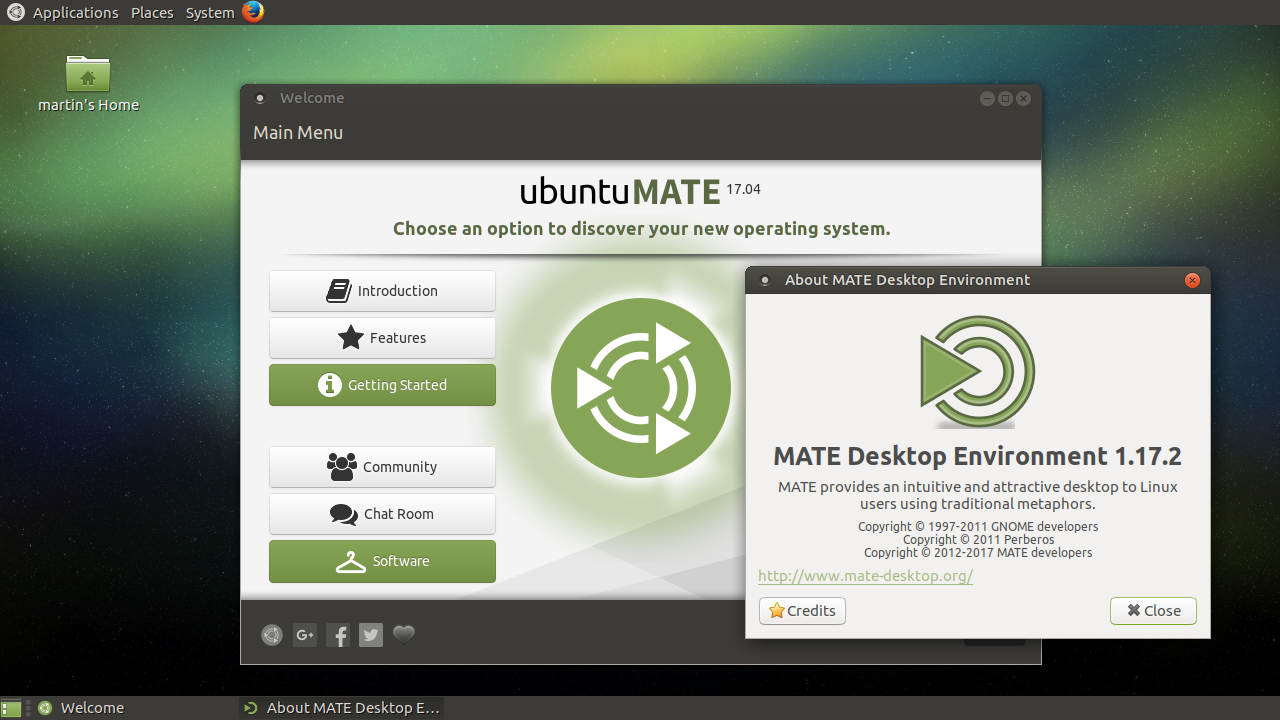 Ubuntu MATE 17.04 Alpha 2