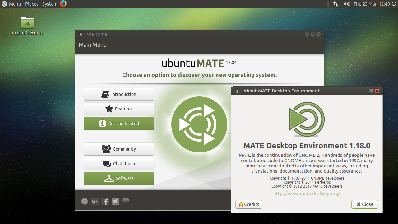 Koopje Arctic Indrukwekkend Ubuntu MATE 17.04 | Ubuntu MATE