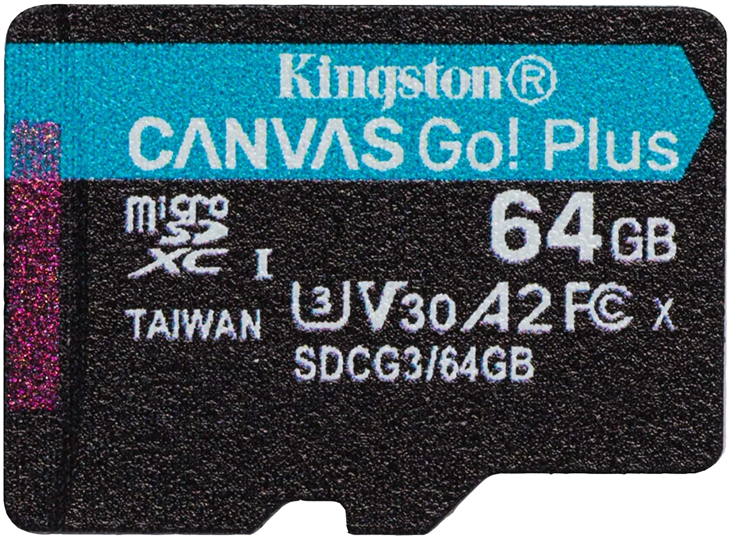 Kingston 64 GB microSDXC Canvas Go Plus