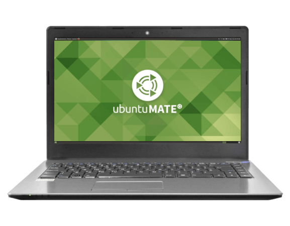 Un ordinateur portable sous Ubuntu MATE